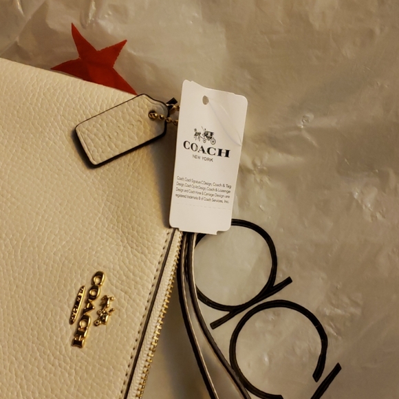 COACH NEW YORK Half-White Wristlet - Picture 7 of 7